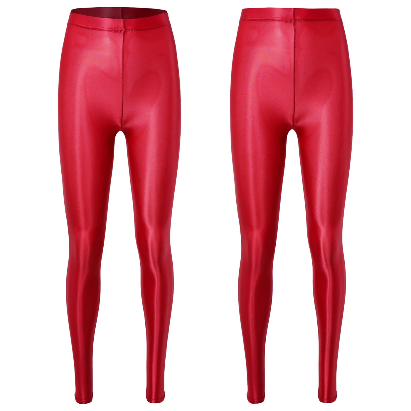 Metallic Stretch Yoga Leggings