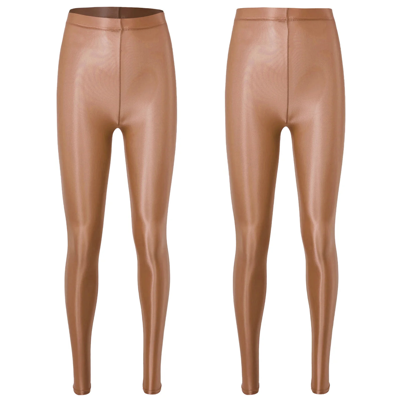 Metallic Stretch Yoga Leggings
