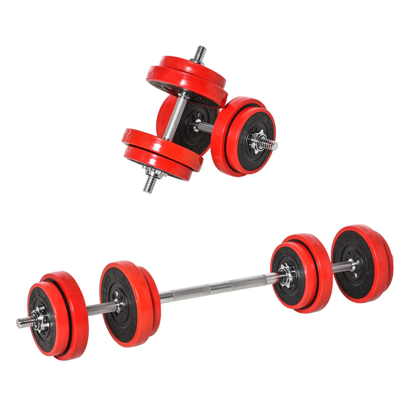 Adjustable Dumbbell Barbell Set