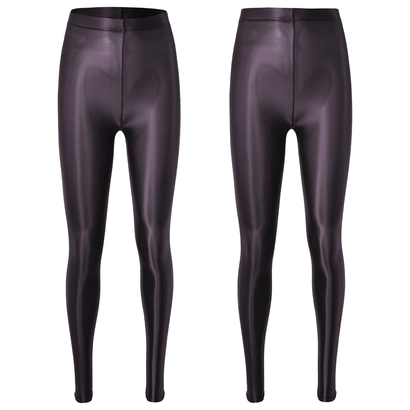 Metallic Stretch Yoga Leggings